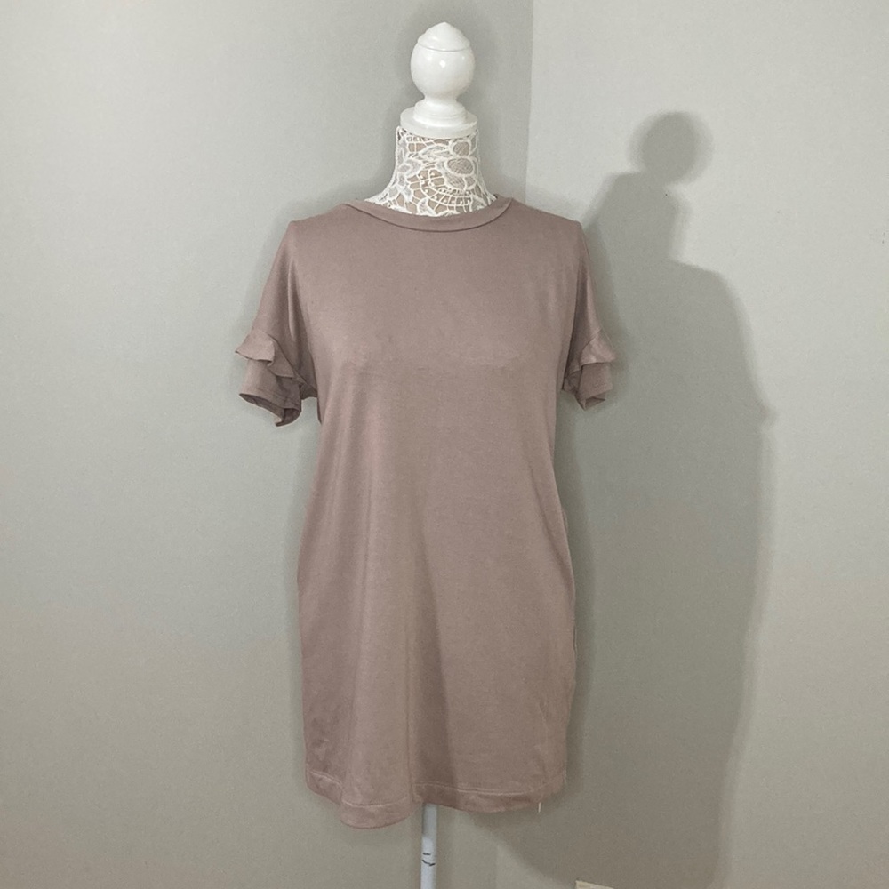 Lush Mauve T-Shirt Dress (Size S)